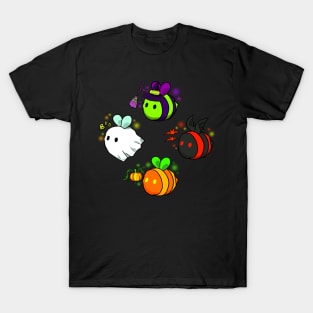 Full Set of Halloween Bees T-Shirt